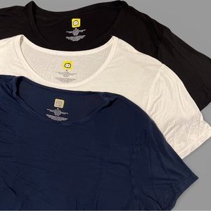Wink XL Underscrub tees BUNDLE (black/White/Navy)